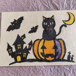 ワークショップ「ハロウィン切り絵づくり」